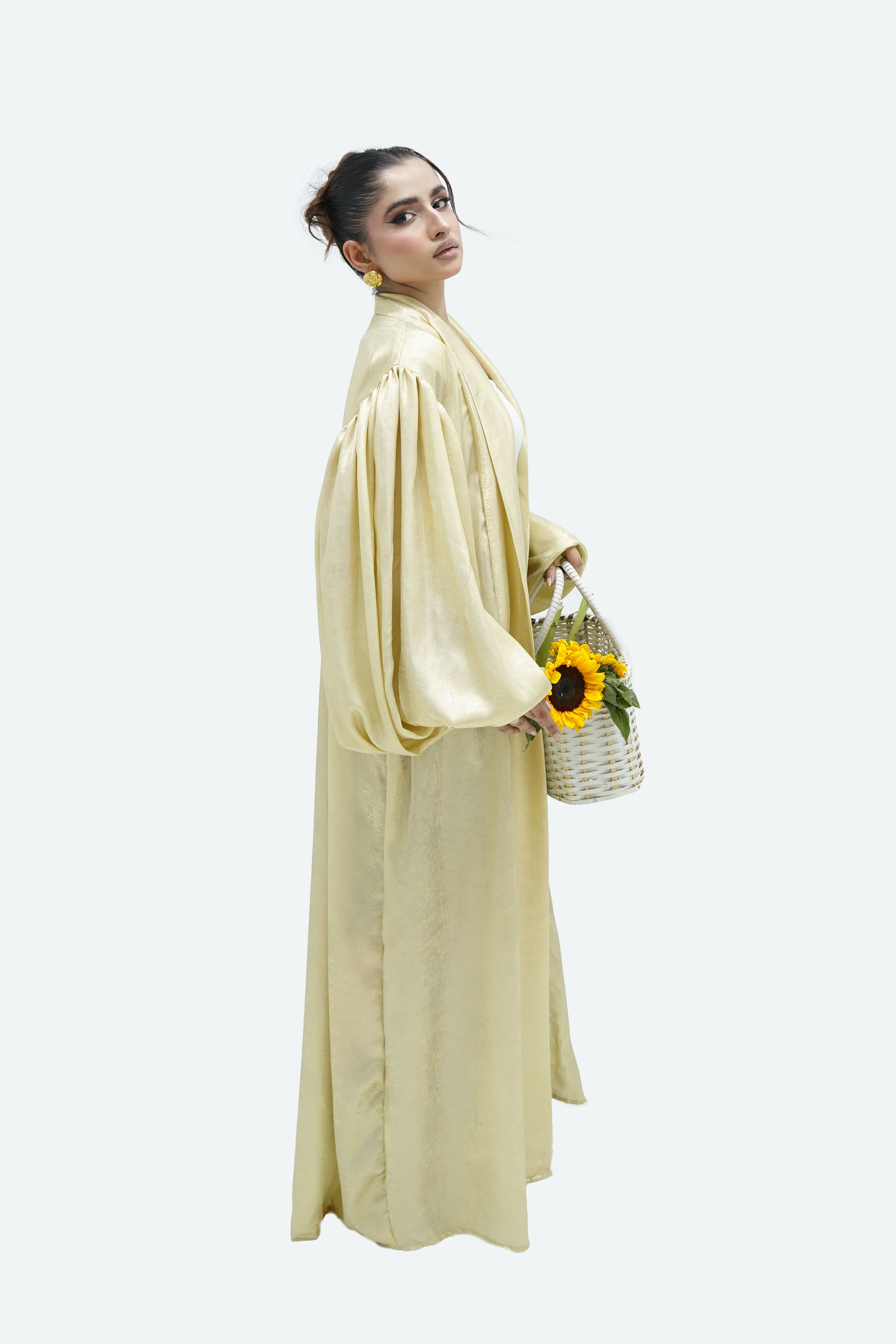 Amber Glow Abaya