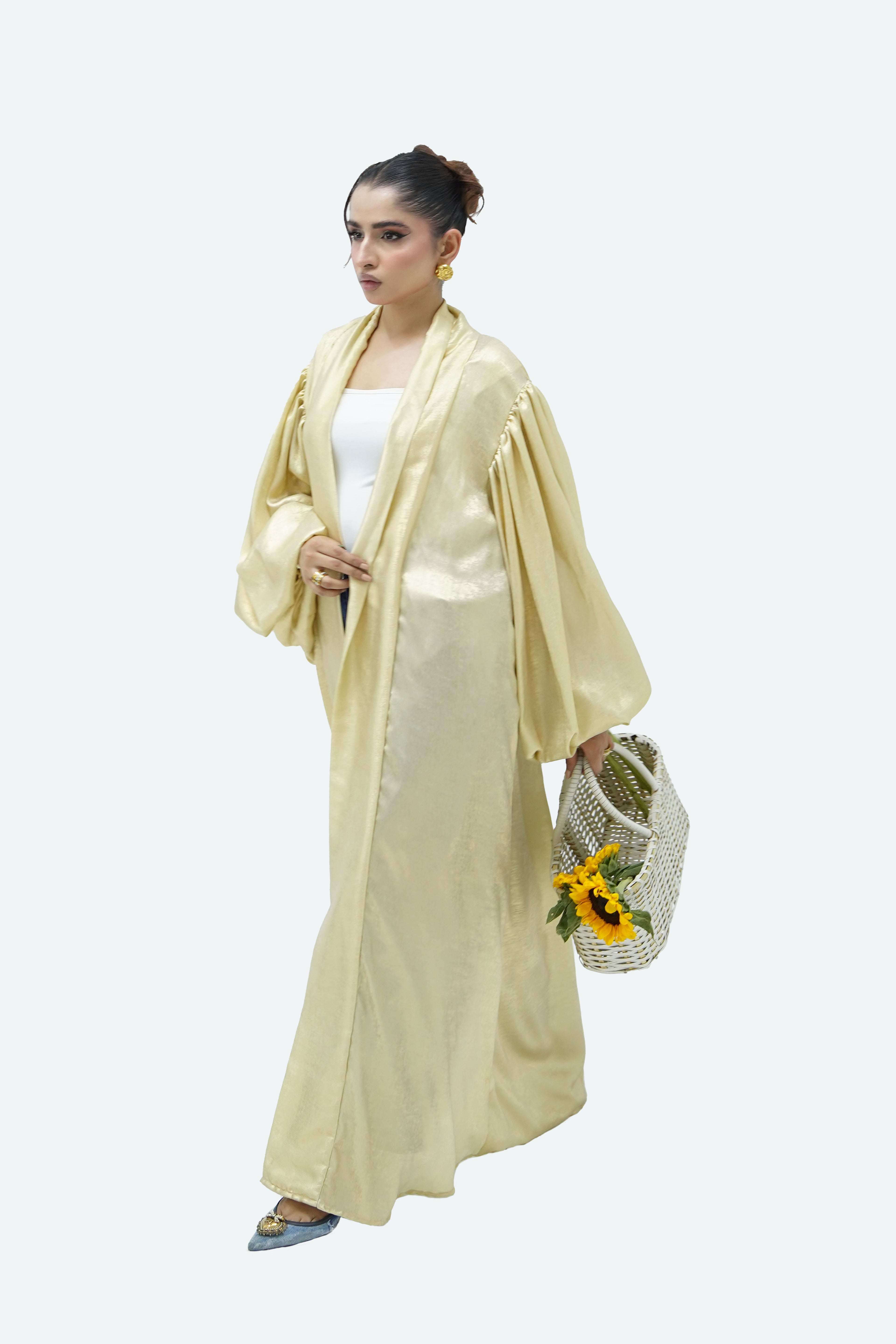 Amber Glow Abaya